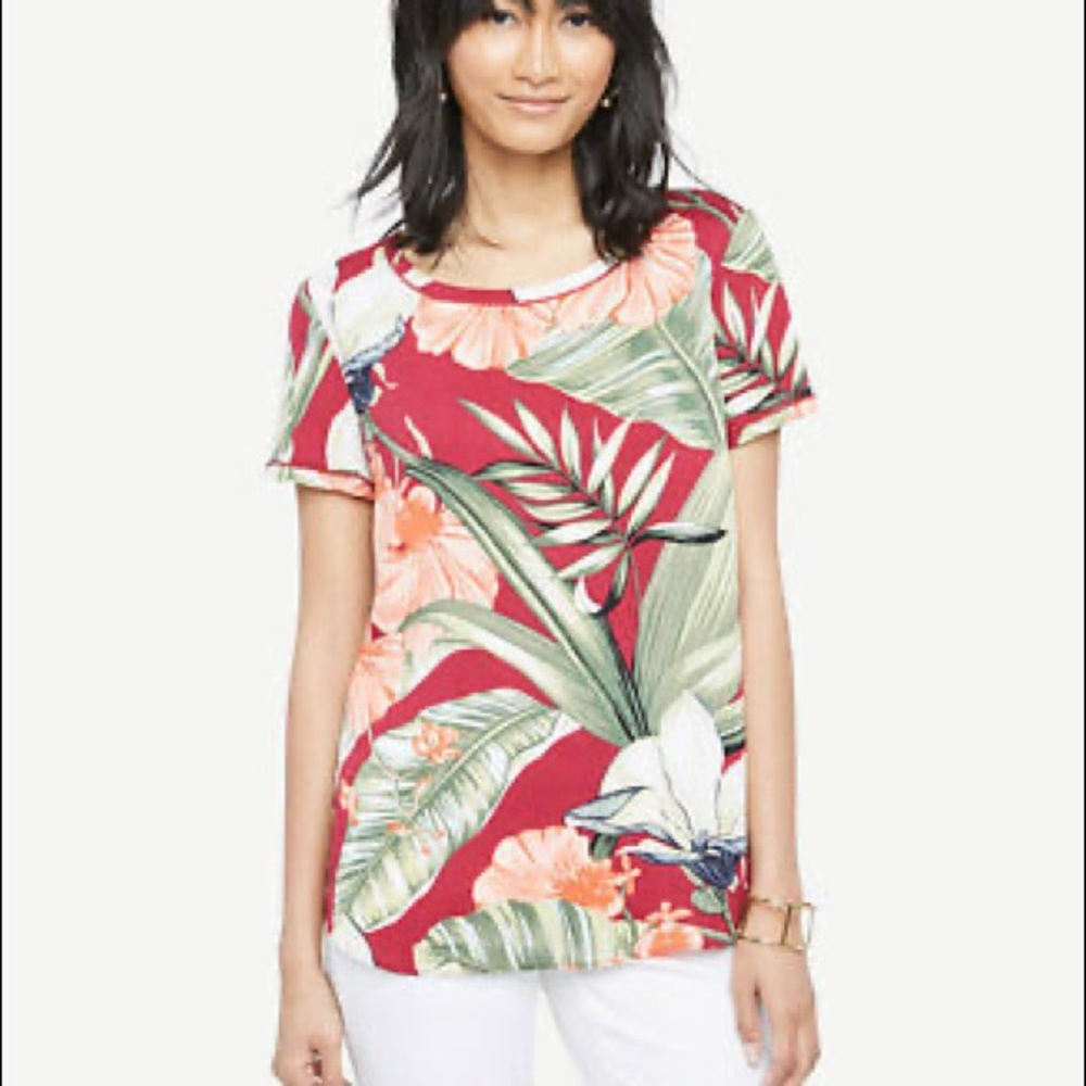 Ann Taylor floral top